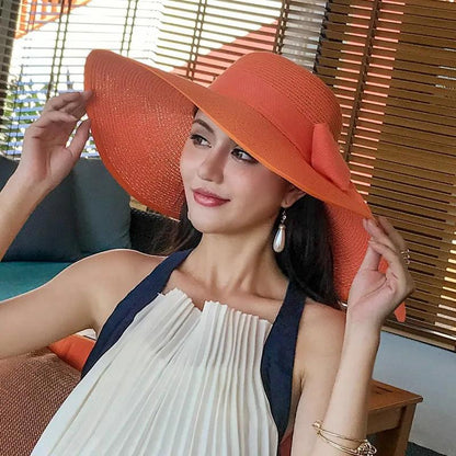 Straw Hat Bright Colors - AdDRESSingMe