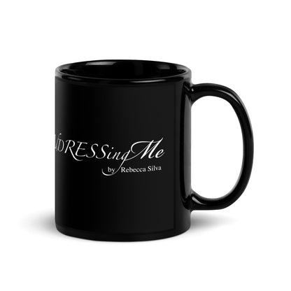 AdDRESSingMe Black Glossy Mug - AdDRESSingMe